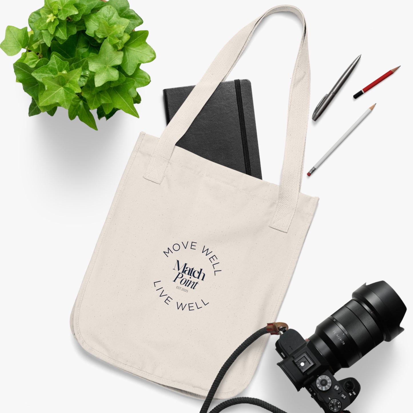 For Dog Walks & Match Days Tote – Organic Cotton