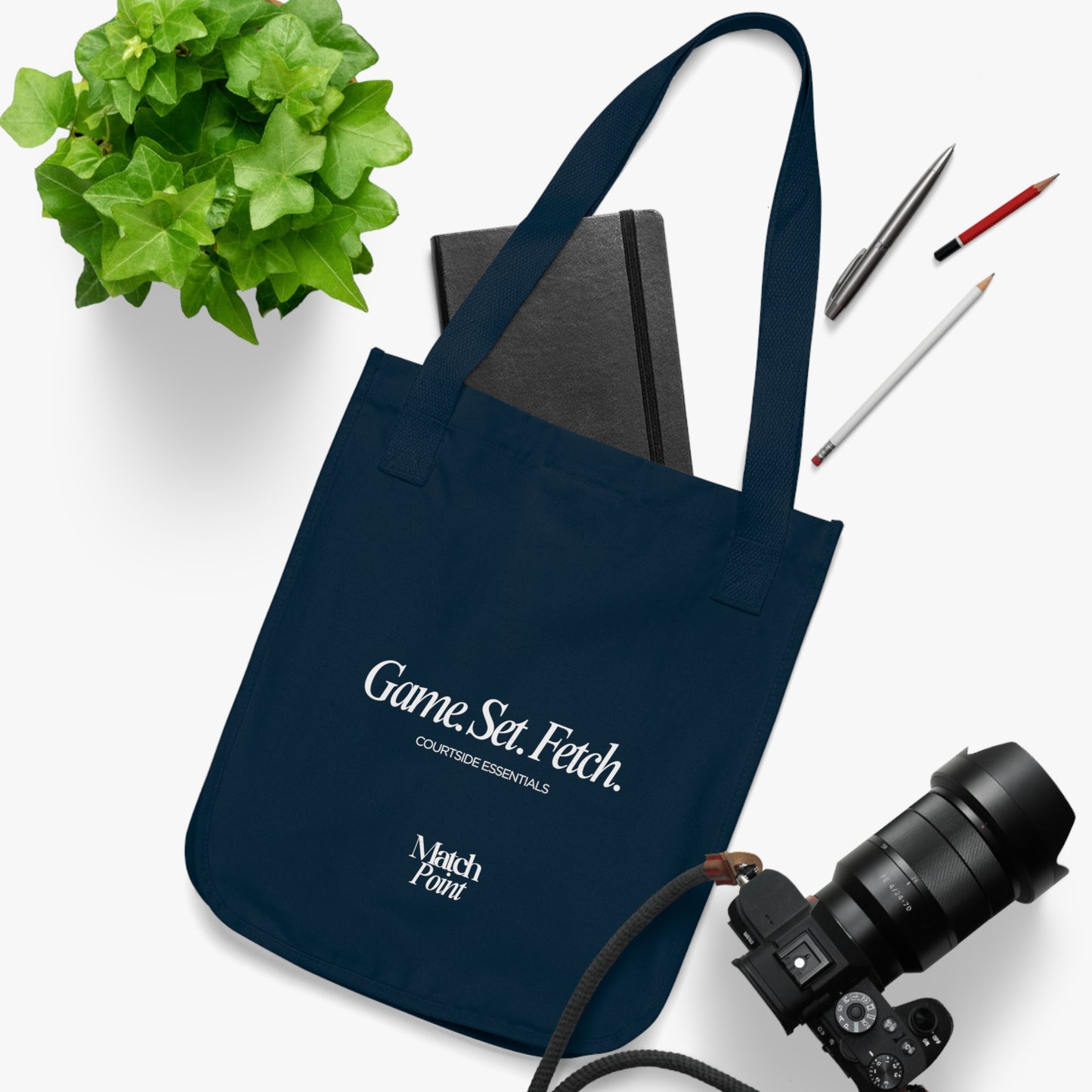 For Dog Walks & Match Days Tote – Organic Cotton