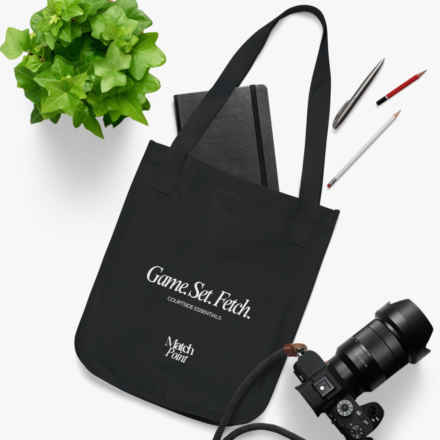 For Dog Walks & Match Days Tote – Organic Cotton