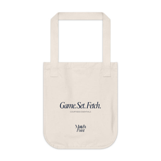 For Dog Walks & Match Days Tote – Organic Cotton